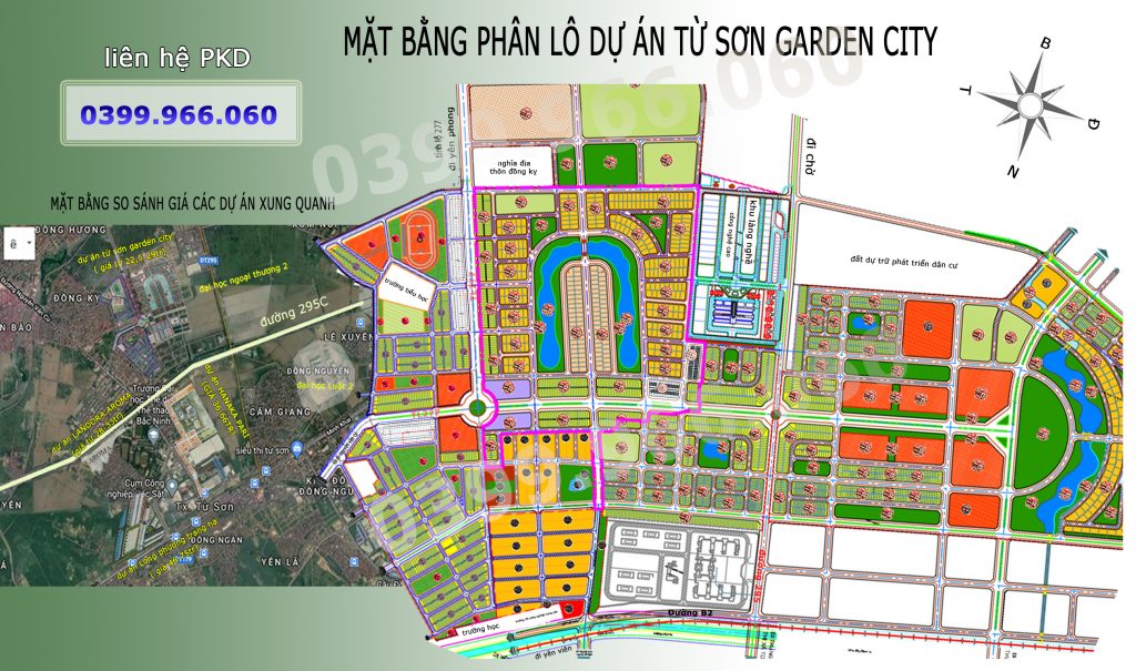 Shophouse LK03 dự án Từ Sơn Garden City