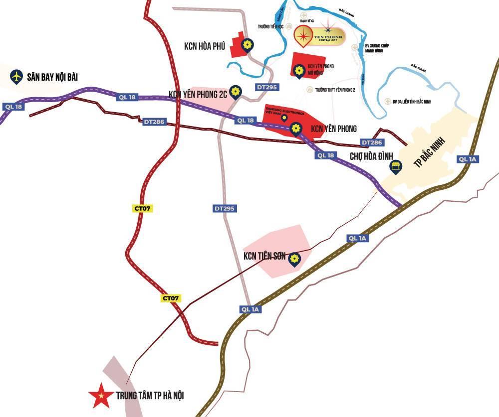 Khu đô thị Yên Phong Central City